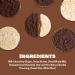 LIEBERS Dark Chocolate Rice Cakes - Kosher Certified, Dairy Free, Gluten Free Snack - Pack of 3 - Buy Online on GoSupps.com