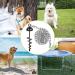 Lifeswell 15-Inch Dog Tie Out Stake & 30ft Heavy Duty Stainless Steel Chain for Dogs up to 125lbs | Perfect for Courtyard & Camping - Buy Online on GoSupps.com