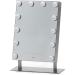 iHome Hollywood Vanity Mirror PRO with Bluetooth, Voice Control, USB Input & Speaker - 16x12 LED Makeup Mirror with Adjustable Lights & 10x Detail Mirror - Buy Online on GoSupps.com