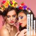 Neon Eyeliner Matte Colored Eyeliners Waterproof Smudge-Proof 8 Colors - Glow in The Dark Eyeliner for Halloween Eye Face Body Paint Makeup Shakven White 1 count (Pack of 1) - Buy Online on GoSupps.com