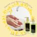 Luxury Lemon Citrus Hand Soap Set - 16 fl oz Aromatic Nourishing Formula in Wooden Holder | Perfect Mother's Day Gift for Mom - Soft & Clean Skin - Buy Online on GoSupps.com