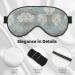 Buy Blue Grace Floral Soft Sleep Eye Mask | Breathable Eye Patch for Travel & Relaxation - Buy Online on GoSupps.com