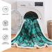 Plaid Sherpa Throw Blanket - Warm Cozy Soft Fleece Throw for Couch Bed Sofa - Reversible Fluffy Plush Blanket for Adults - Green 60 x 80 - Buy Online on GoSupps.com