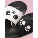 Shop Dedoles Fun Bathing Shoes - Unique Designs: Coffee Cat Pizza & More | Panda Paw Size 31 EU - Perfect Gift! - Buy Online on GoSupps.com