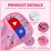 Buy SUNAI 2 Pcs Organic Castor Oil Pack Wraps for Waist & Neck - Reusable Detox for Liver Pink Cotton - Buy Online on GoSupps.com