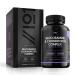 Glucosamine & Chondroitin Complex - with MSM Boswellia Rosehip Ginger & Turmeric - Made from Pasture Raised Grass-Fed Bovine - Non-GMO 180 Capsules 180 Count (Pack of 1)