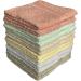 Washcloths Set of 12 - 100% Ring Spun Cotton, Thick Loop Pile Washcloth - Extra Absorbent and Soft - Lint Free Face Towel - 13 X 13 inch - Machine Washable - Buy Online on GoSupps.com