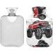 Hot Water Bottle with Cover - 2L Truck & Car Heating Pad for Neck & Shoulder Pain Relief - Buy Online on GoSupps.com