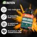 BEBEFEN Premium Fadogia Agrestis Supplement - 3750mg Per Serving with Horny Goat Weed & Tongkat Ali - Performance, Strength, Energy Support - 120 Tablets - Buy Online on GoSupps.com