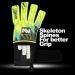 Super Grip Latex Goalkeeper Gloves for Kids | Fluorescent Yellow Football Gloves for Boys & Girls | Junior Training Gear - Buy Online on GoSupps.com