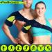Sport Shoulder Bandage for Men & Women - Adjustable Neoprene Cold/Heat Therapy Pads for Rotator Cuff Support - L/XL Green - International Shipping Available - Buy Online on GoSupps.com
