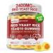 Red Yeast Rice Gummies 2400MG with CoQ10, Suagr Free Balanced Ch lester l Supplements Plus Citrus Bergamot, Plant Sterols & Stanols Supports V scul r Health, Energy, Immunity for Age 50+,Vegan,60 Cts 60 Count (Pack of 1)