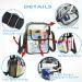 Spodears Clear Stadium Crossbody Purse - Small Tote Bag for Events - Black - Buy Online on GoSupps.com