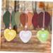 Alipis 6pcs Heart Sequin Pendant Ornament Christmas Polished Ball Valentine's Day Hanging Tags Appendix - Buy Online on GoSupps.com