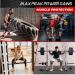 XR Knee Wraps 78 Elasticated Straps for Weightlifting | IPL & USP Approved, No-Slip Design for Squats, Powerlifting | Blue-White (Pair) - Buy Online on GoSupps.com