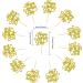 12 Pcs Mothers Day Cupcake Toppers Gittler Happy Mothers Day Cake Toppers Gold Cake Toppers with Love Heart for Best Mom Mothers Day Decorations - Buy Online on GoSupps.com