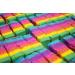 Rainbow Colourful Bath Rocks Bath Bombs Green Blue Yellow Red Purple Fizz Vegan Approved Pride Made in UK by Tub's Bath Bombs - Buy Online on GoSupps.com
