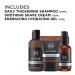 Buy American Crew Men's Moisturizing Gel & Essential Travel Kit - Shampoo Shave Cream & Gel | International Shipping - Buy Online on GoSupps.com