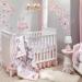 Lambs & Ivy Signature Botanical Pink/Gray Floral Minky Changing Pad Cover - Buy Online on GoSupps.com