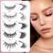 Buy 5 Pairs Reusable Magnetic False Lashes - No Glue Needed Self Adhesive with Waterproof Liner & Tweezers - Shop Now for Easy Application - Buy Online on GoSupps.com