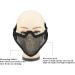 ArcEnCiel Tactical Steel Mesh Half Face Mask - Black | Airsoft Gear - Buy Online on GoSupps.com