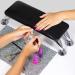 DIUCIS Nail Arm Rest Cushion - Professional Manicure Hand Pillow for Acrylic Nails Technician - Black - Buy Online on GoSupps.com