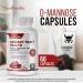 D-Mannose Capsules with Cranberry - 1350mg for Urinary Health & Bladder Support - Buy Online on GoSupps.com
