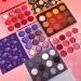 High Pigmented Eyeshadow Palette Sets  DE LANCI Professional Matte Shimmer 5 Color Board Eye Shadows Makeup Pallets Kit  Waterproof Blendable Small and Cute Makeup Pallete  Vegan and Cruelty Free  5 sets