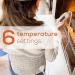 Beurer UHP49 Heating Pad for Back Pain Relief - 6 Heat Settings, Soft Microplush Fabric - Machine Washable with Auto Shut Off - Electric Heating Pad for Cramps and Muscles - Adjustable Strap - Buy Online on GoSupps.com