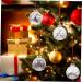 Ciieeo 2 Boxes Christmas Ball Pendant Decor Fillable Christmas Ball Lovely Xmas Pendant Ball Wedding Silverx2pcs 7X8X9CMx2pcs - Buy Online on GoSupps.com