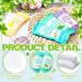 Shop Moist Cotton Towels - Individually Wrapped Disposable Wipes | 100 Pcs | Lemon Chamomile Mint & Lavender Scented Hot/Cold Cleansing Towels - Buy Online on GoSupps.com