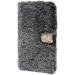 Girlyard Plush Wallet Case for iPhone SE 2020 / iPhone 8 / iPhone 7 Fluffy Soft Faux Fur Bling Diamond Buckle PU Leather Flip Stand Cover with Card Holder Cute Furry Phone Case for Women - Dark Gray iPhone SE 2020 / iPhone 8 / iPhone 7 4.7 Inch Dark Gray - Buy Online on GoSupps.com