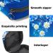 Buy Stylish Menstruation Pad Bag with Zipper - Women s Tampon & Napkin Collecting Bags (Blue Butterflies Daisies Floral Designs) - Durable & Convenient for Girls - Buy Online on GoSupps.com