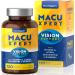 MacuXpert Eye Supplement | 120 Vegan Tablets | Vision Support with Vitamin A Lutein Zeaxanthin and Bilberry | by Horbaach