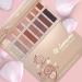 Professional Eyeshadow Palette - 16 Colors, Matte + Shimmer, Highly Pigmented, Natural Bronze Neutral Smoky Shades - Lamora Exposed Nude - Buy Online on GoSupps.com