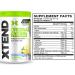 Xtend Original 7G BCAA Natural Zero Blueberry Lemonade - 13 oz (367.5 g) | Best Muscle Recovery Supplement - Buy Online on GoSupps.com