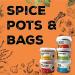 Nature Kitchen Chilli Whole Trinidad Scorpion 100G - Large Bag of Gluten-Free & Vegan Seasoning Spices for Everyday Cooking - Marinades, Sauces, Frying, Baking, Grilling - Buy Online on GoSupps.com