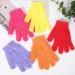 TINTAO Exfoliating Bath Gloves | Body Scrub Gloves for Spa & Shower | Skin Massage & Exfoliation | #W101 (Colored 01 - Buy Online on GoSupps.com
