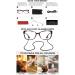 OCCI CHIARI Oversized Brown Reading Glasses for Women | 1.0-6.0 Magnification | Fashionable Readers in 1.75 Strength - Buy Online on GoSupps.com