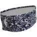 TrailHeads Women's Patterned Ponytail Headband - Black & White Black & White