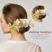 FRCOLOR flower bridal comb wedding headpiece womens hair accessories womens accessories accesorios para mujer accessories for women hair accessory for girls hair comb alloy bride prom - Buy Online on GoSupps.com