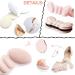Women Heel Inserts - 6 Pairs Heel Protectors & Cushions for Loose Shoes - Prevent Heel Pain & Blisters - Black - Buy Online on GoSupps.com