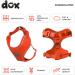 Ddoxx Reflecting Airmesh Step-in Dog Harness - Adjustable XS Puppy Harness for All Sizes - Comfortable & Stylish (Orange) - Buy Online on GoSupps.com