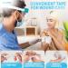 JJ CARE Transparent Medical Tape - 12 Pack 1"x10 Yards No Residue Clear Surgical Tape for Wound Care Easy-Tear First Aid Tape - Buy Online on GoSupps.com