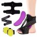 Absolute Toe Plantar Fasciitis Night Splint Foot Pain Relief  Adjustable  Plantar Fasciitis Relief Brace after waking up  Foot Drop  Night Splint Ankle Brace Achilles Tendonitis Relief  Heel Pain Relief  1 Foot