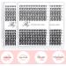 Riya 20D-30D Eyelash Clusters Extension Kit - 240pcs D Curl Wispy Lashes for DIY Volume Look at Home - Buy Online on GoSupps.com