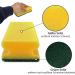 Professional Quality XL Scourer Jumbo - Dishwashing & Cleaning Sponge (Pack of 10) - 15.5x6.8x4 cm - Yellow/Green - International Shipping Available - Buy Online on GoSupps.com