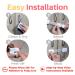 6-Pack Child Proof Locks for Cabinets & Drawers - No Drilling 3M - Baby Safety Locks for Fridge, Toilet, Dishwasher & More - Baby Proofing Cabinet Locks (6 Count) - Buy Online on GoSupps.com
