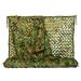 NINAT Woodland Camo Netting Camouflage Net with Nylon Mesh Net 3 x 6.5Ft - 19.6 x 19.6Ft for Camping Military Hunting Shooting Sunscreen Nets Woodland 150D 6.5ft x 10ft(2M x 3M)