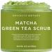Brooklyn Botany Matcha Green Tea Body Scrub - Moisturizing and Exfoliating Body, Face, Hand, Foot Scrub - Fights Stretch Marks, Fine Lines, Wrinkles - Great Gifts for Women & Men - 10.5 oz Matcha 10 Ounce (Pack of 1)